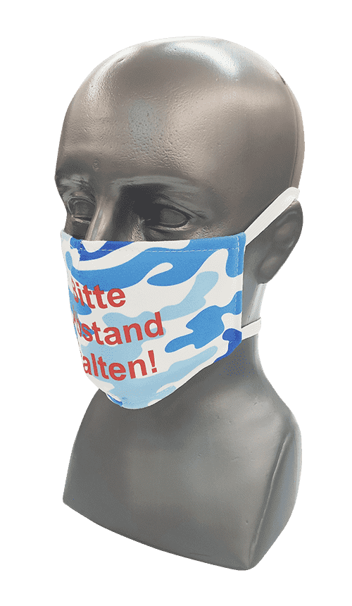 Hygiene Masken, wiederverwendbar, Dies ist ein Fairtrade-Produkt hergestellt in Europa!
